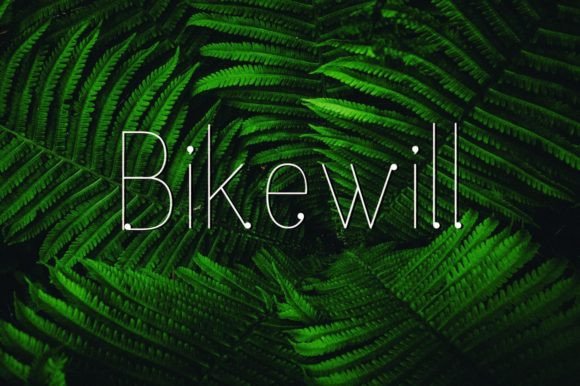 Bikewill: A Stylish Font for Bold Design