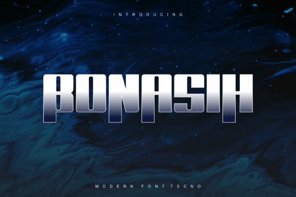 Bonasih: A Modern Display Font for Impactful Design