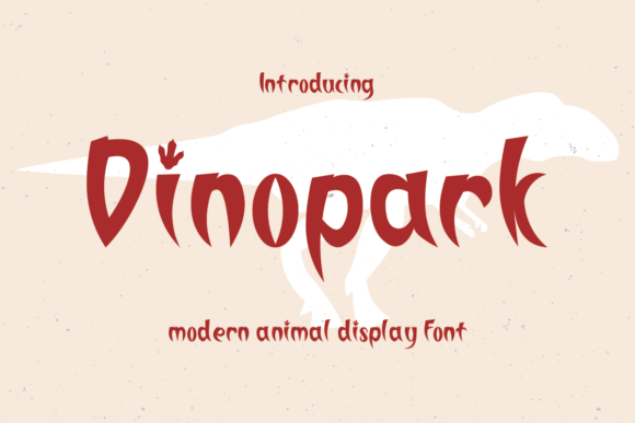 Dinopark: A Spooky Font for Bold Design Statements
