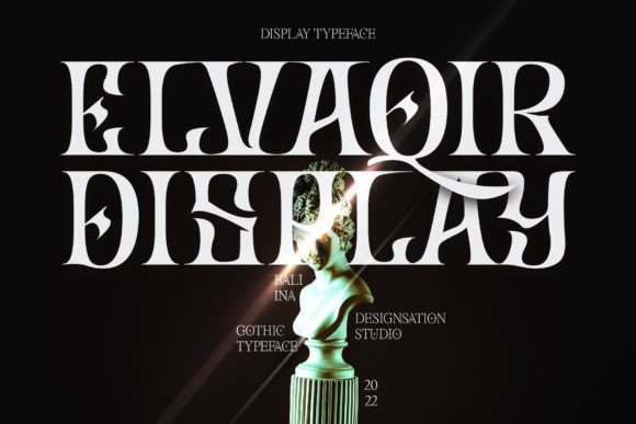 Elvaqir: The Gothic, Rock and Roll Display Font That Elevates Your Designs