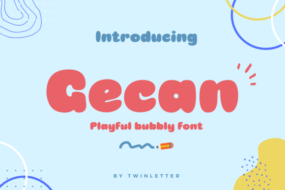 Gecan: A Modern Display Font for Impactful Design