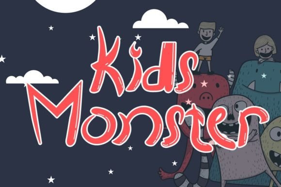 Kids Monster: A Versatile and Joyful Font for Modern Design