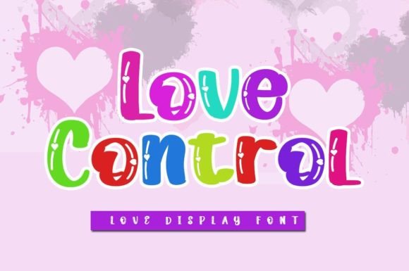 Love Control: The Font That Elevates Your Design Workflow