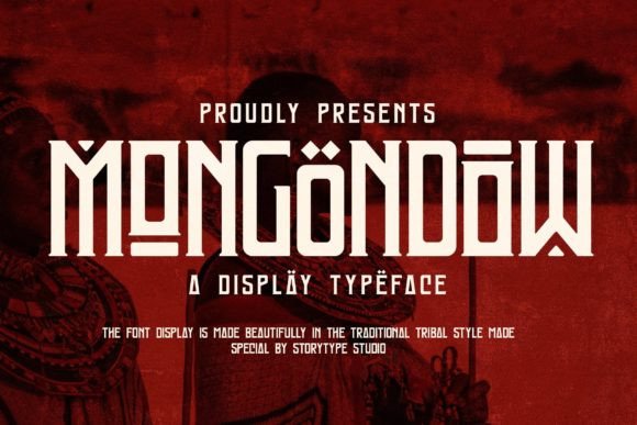 Mongondow: A Timeless Display Font for Modern Creativity