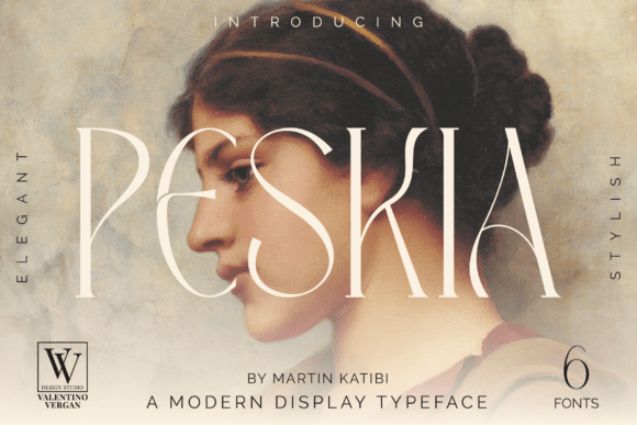 Peskia: A Modern Font for Sophisticated and Contemporary Design