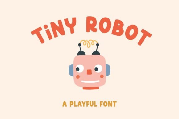 Tiny Robot: A Font That Brings Joy to Design