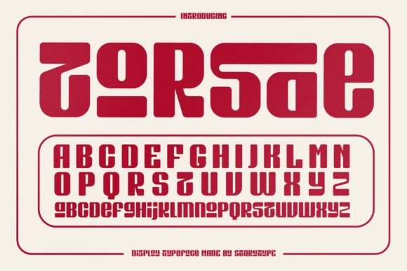 Torsae: A Modern Serif Typeface with Timeless Appeal