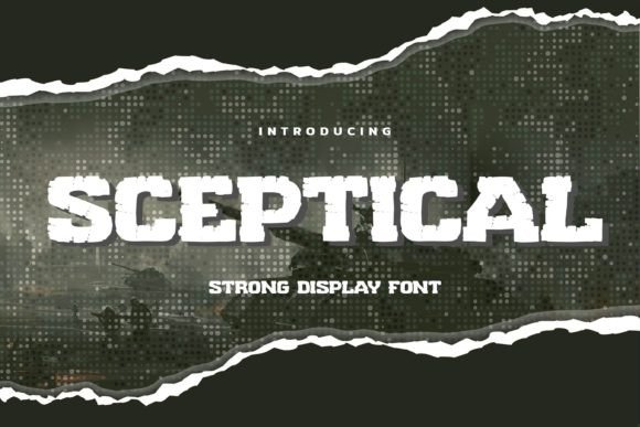Using the Sceptical Font to Elevate Your Design Projects